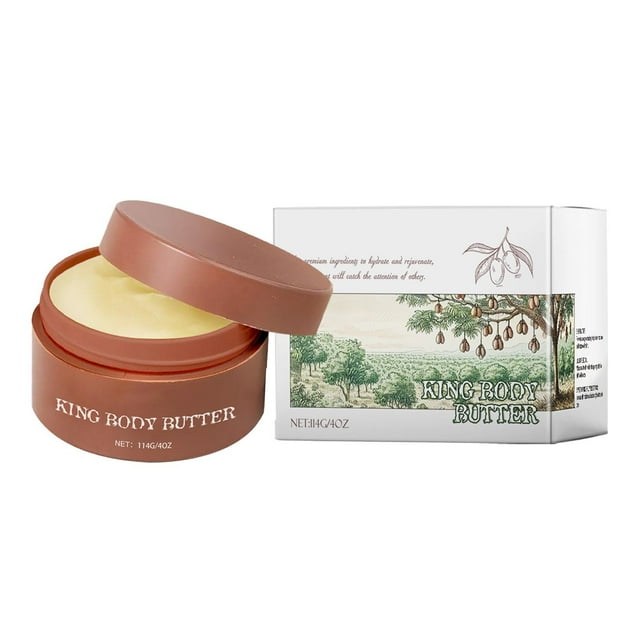 Kings Skin Body Butter for Men, Crown Body Butter for Men, King Organic