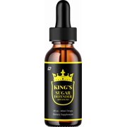 Kings Sugar Defender Liquid Drops   Kings SugarDefender Natural Blend Healthy Organic Support, 1 Pack, 1 Month Supply