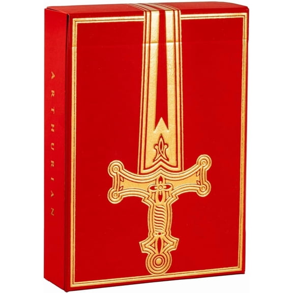 Kings Wild Project Arthurian Holy Grail Edition Luxury Playing Cards by Jackson Robinson, Poker Size Custom Index
