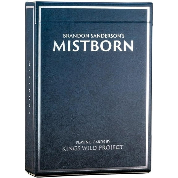 Kings Wild Project Brandon Sanderson's Mistborn Playing Cards - Officially Licensed Premium Collectible Deck by Jackson Robinson, Standard Edition, Poker Size Custom Index