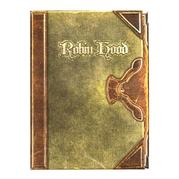 Kings Wild Project Robin Hood Luxury Playing Cards - Standard Edition, Poker Size, Custom Index, HandDrawn Bayeux TapestryStyle Artwork