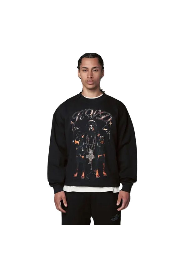 Kings Will Dream Mens Studio Dogs Of Sin Crew Neck Sweatshirt