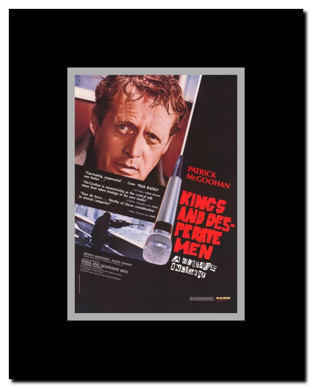 Kings and Desperate Men: A Hostage Incident Framed Movie Poster