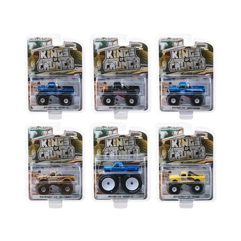 Greenlight Kings of Crunch Series 4 Monster Trucks Diecast Model