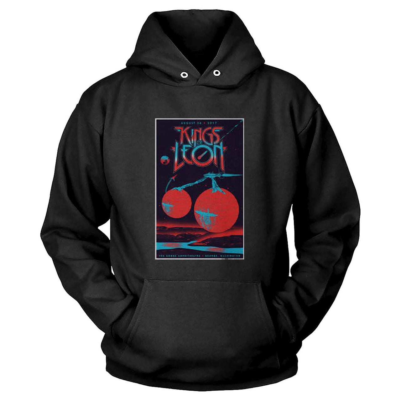 Kings of Leon 17 Malmberg Hoodie Official Concert Merchandise