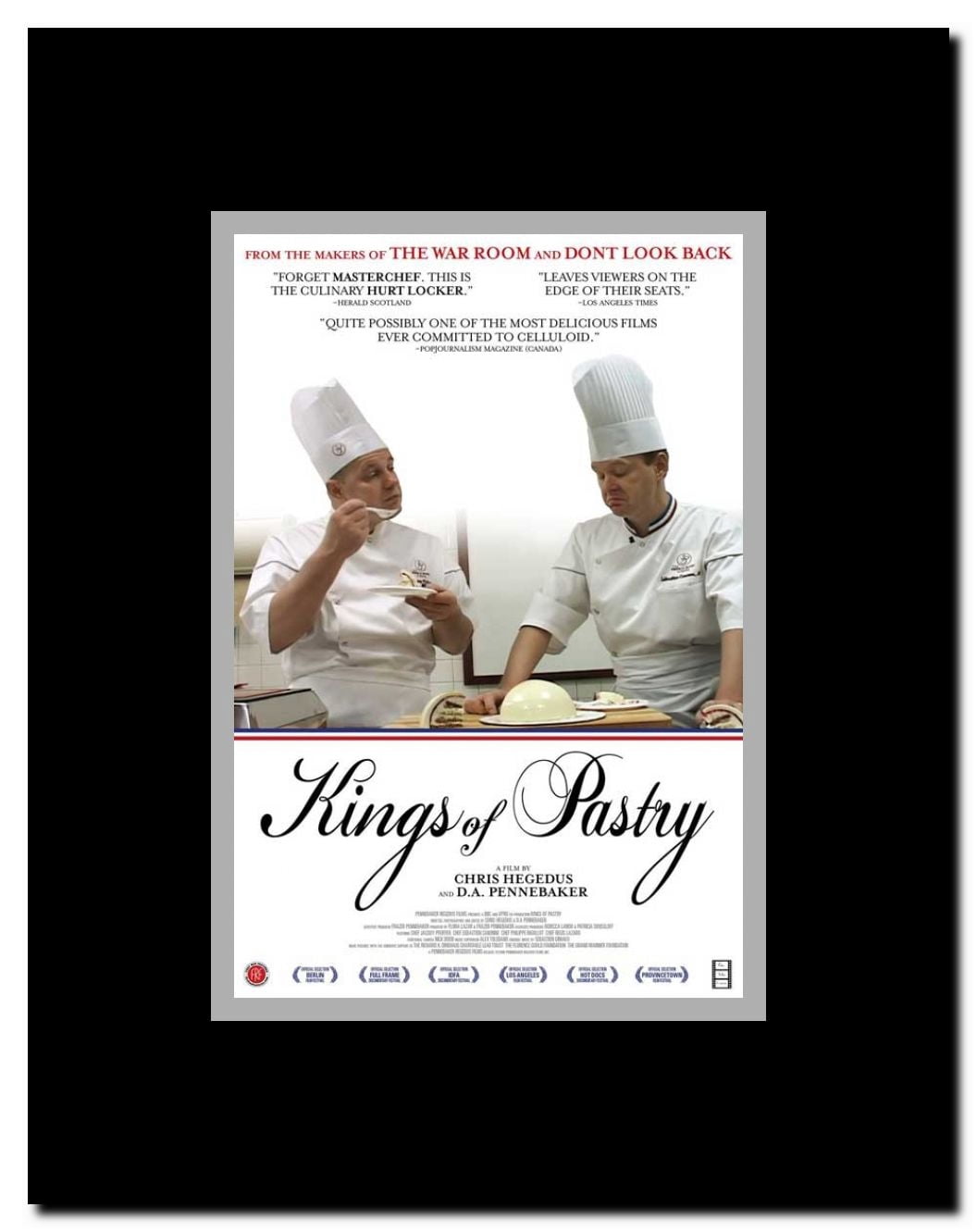 Kings of Pastry Framed Movie Poster