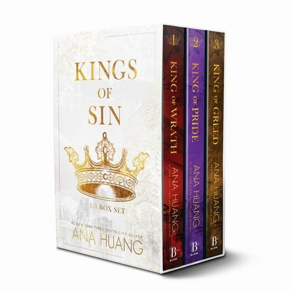 Kings of Sin Kings of Sin Series Boxed Set, Books 1-3: King of Wrath, King of Pride, and King of Greed, (Paperback)