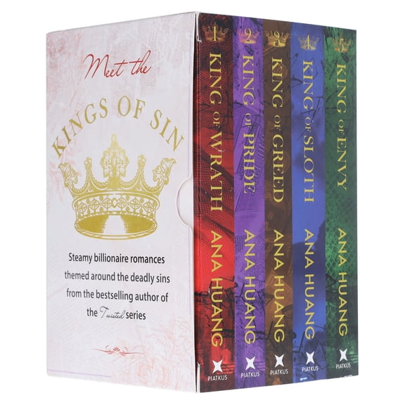 Kings of Sin Series By Ana Huang 5 Books Collection Box Set - Fiction - Paperback
