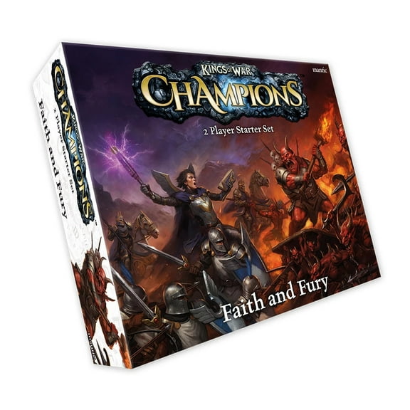 Kings of War Champions Faith & Fury 2-Player Starter Set
