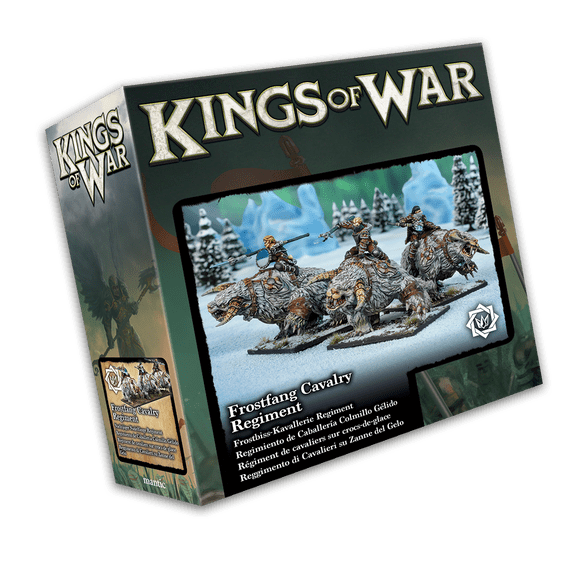 Kings of War Northern Alliance / Varangur Frost Fang Cavalry Regiment
