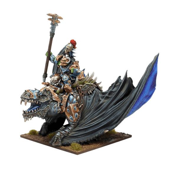 Kings of War Riftforged Orc Stormbringer on Winged Slasher