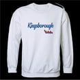 thumbnail image 1 of Kingsborough Community College The Wave Script Crewneck Sweatshirt, White - Extra Large, 1 of 1