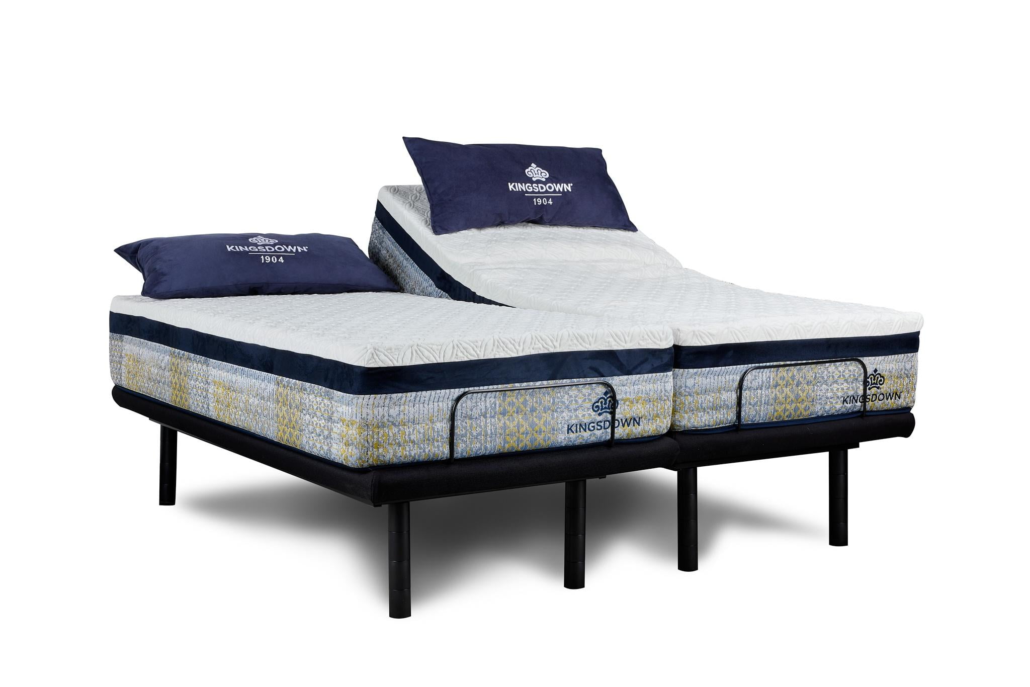 Kingsdown Eclipse Split King Adjustable Bed + Swift 250 Base