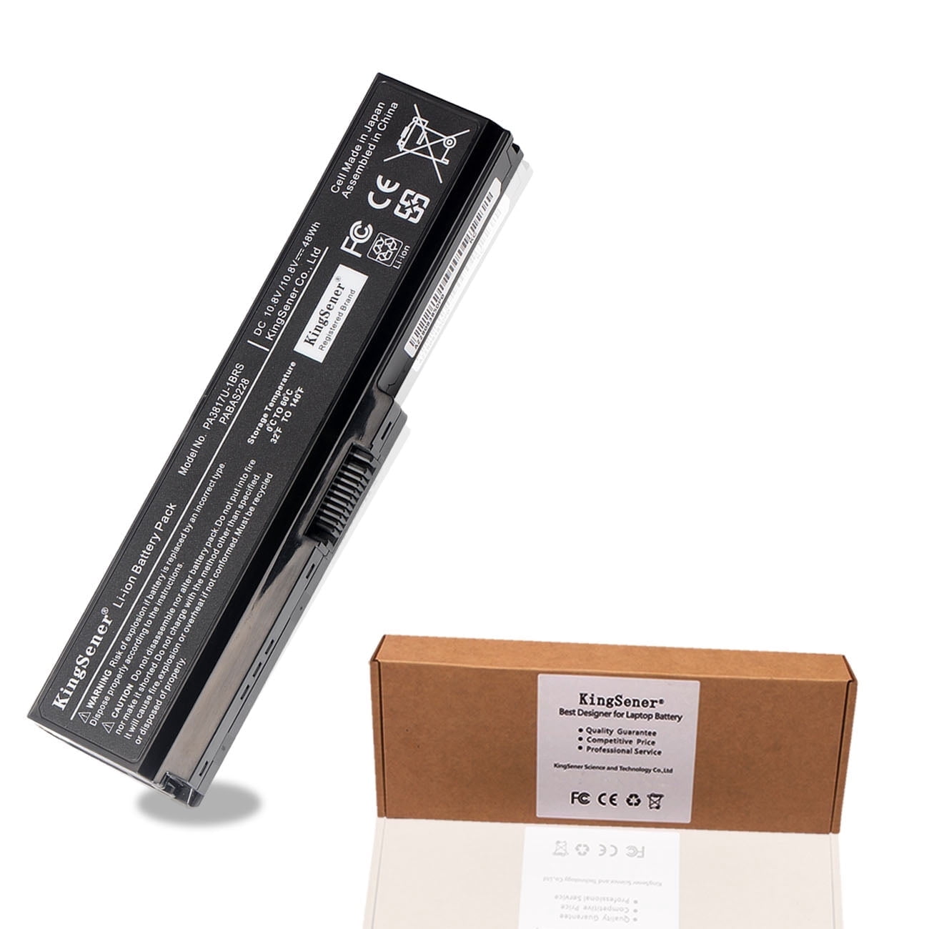Batterie 10.8V 5200mAh Pour Toshiba L650 L655 L750 L755 - Remplacement PA3817U-1BRS
