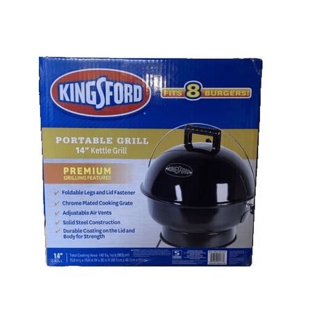 Kingsford 14" Portable Charcoal Grill - Black TG2021302