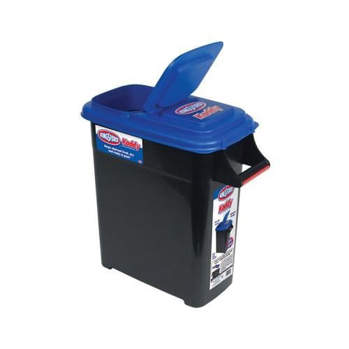 Kingsford 8 Gallon Charcoal Dispenser, Black with Blue Lid, Holds up to 24 lbs. (1 Each)