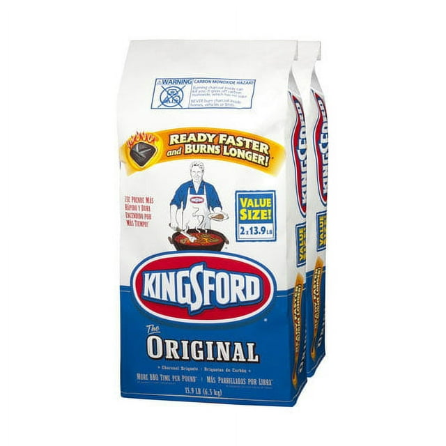 Kingsford Charcoal Briquets, 13.9 Lb., 2 Pack