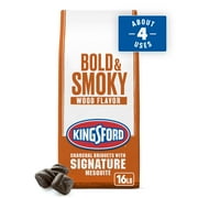 Kingsford Charcoal Briquettes with Signature Mesquite, BBQ Charcoal for Grilling, 16 Pounds