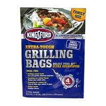 Kingsford Extra Tough Heavy Duty Aluminum Grill Bags 4 Pack
