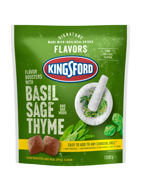 Kingsford Flavor Boosters Basil Sage and Thyme, 2 lb