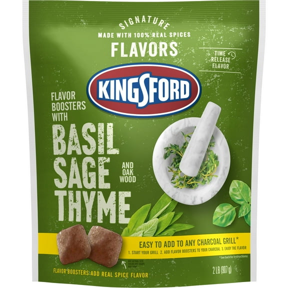Kingsford Flavor Boosters Basil Sage and Thyme, 2 lb