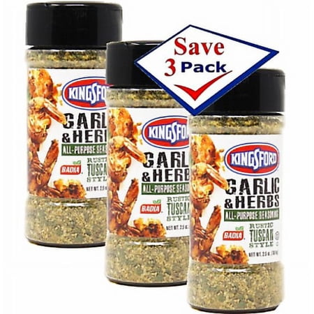 Kingsford Garlic & Hebrs 2.5 Oz Pack Of 3