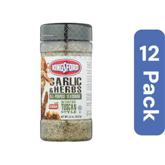 Kingsford Garlic Herb Seasoning 5.5 oz (Pack Of 12)