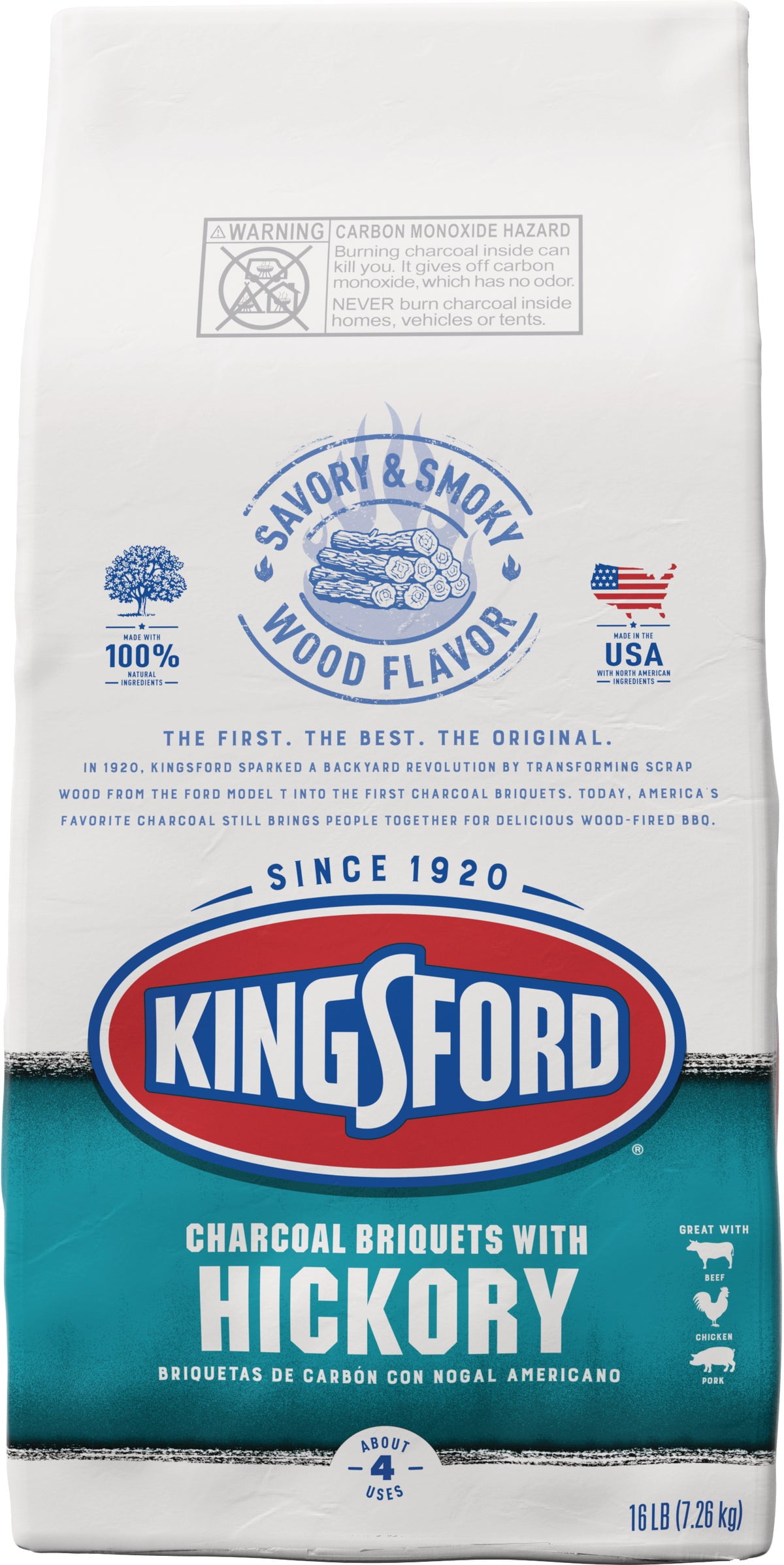 Kingsford Kingsford Hickory Charcoal Briquets