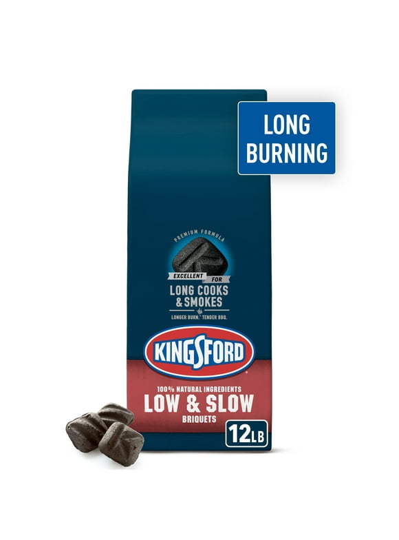 Kingsford Low and Slow Charcoal Briquettes, 12 lb.