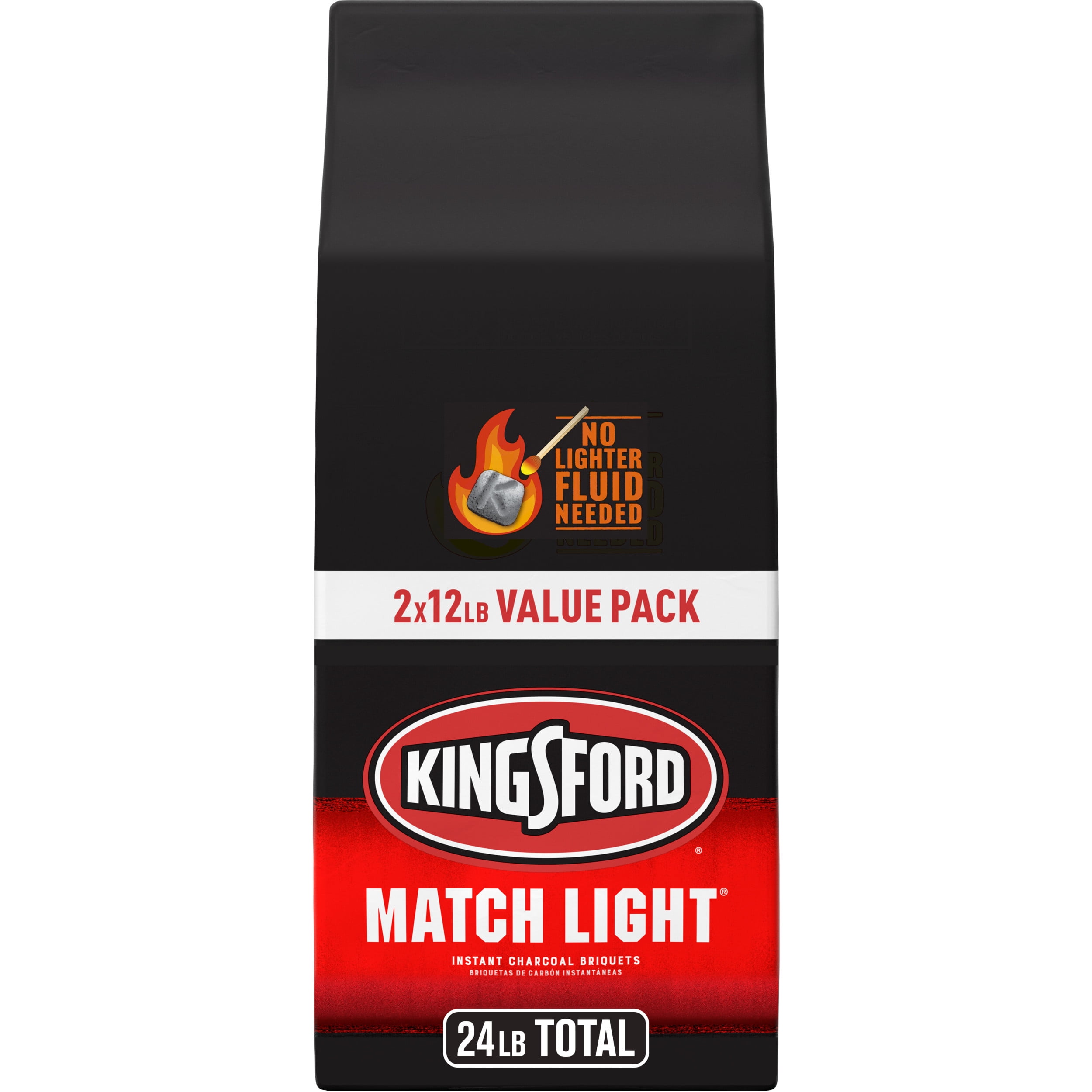 Kingsford Match Light Instant Charcoal Briquettes, BBQ Charcoal for