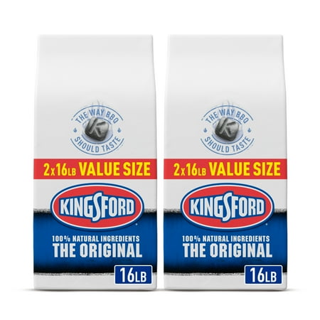 Kingsford Original Charcoal Briquettes, 16 lbs, 2 Pack