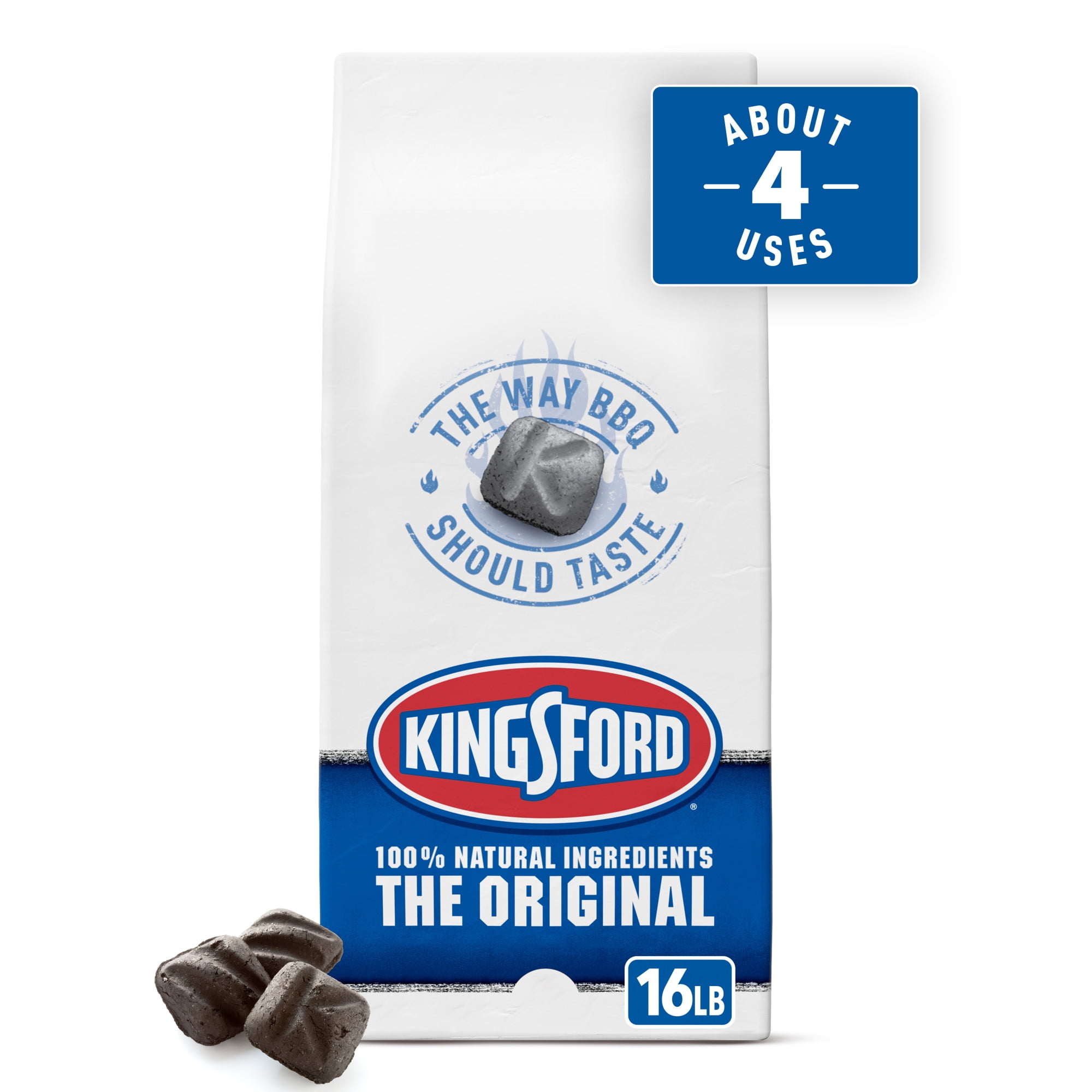 Kingsford Original Quick Light BBQ Charcoal Briquettes, Easy Kingsford Original Quick Light BBQ Charcoal Briquettes, Easy