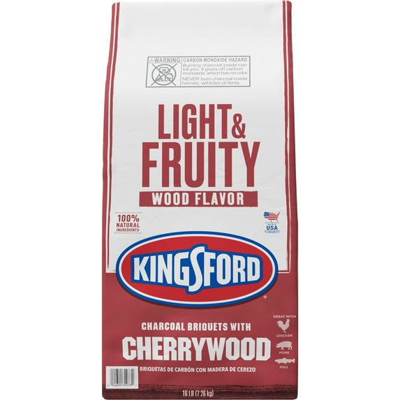 Kingsford Original Charcoal Briquettes with Cherrywood, 16 Pounds