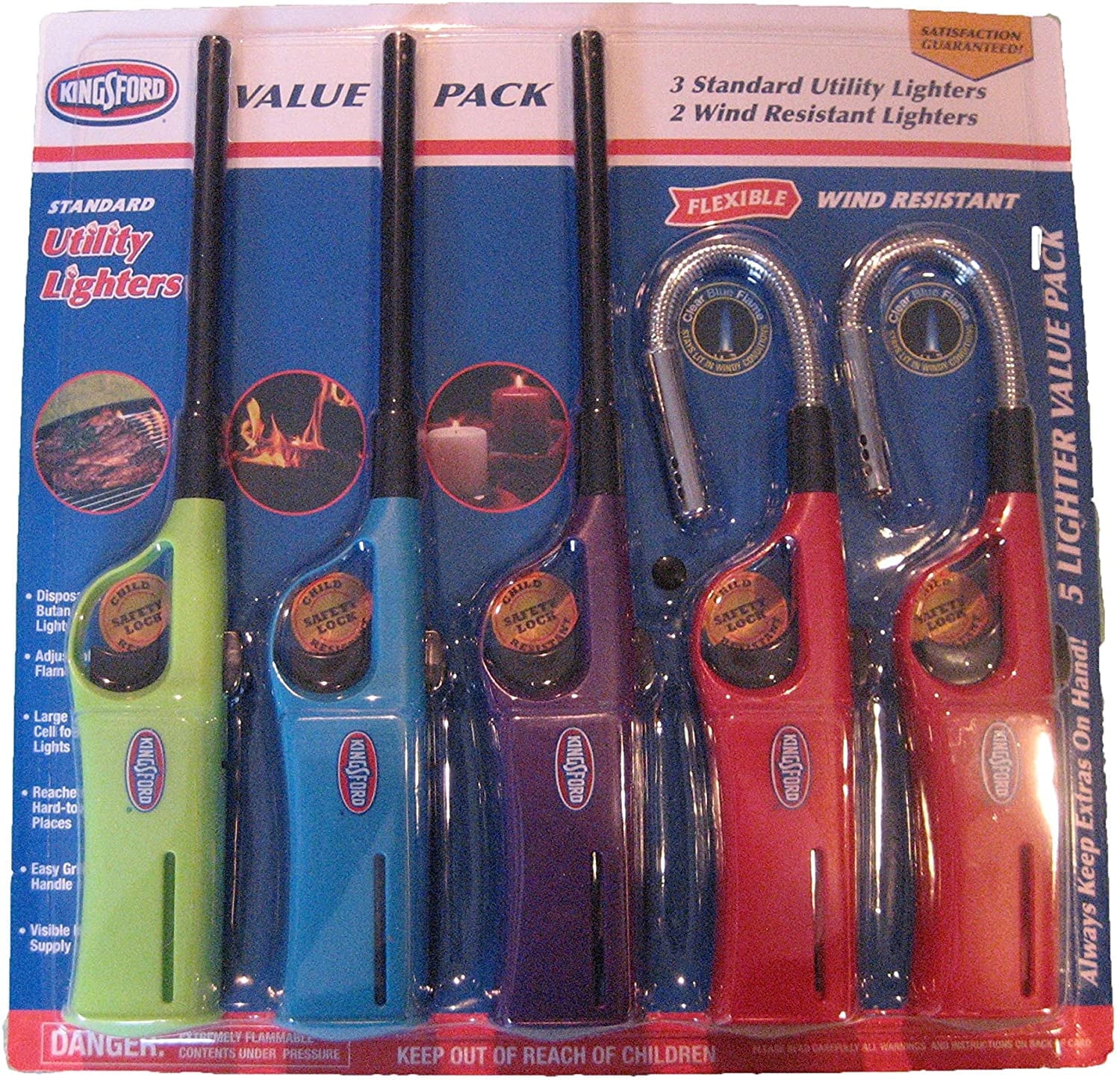 Kingsford Premium Grill Lighter (Pack of 5)