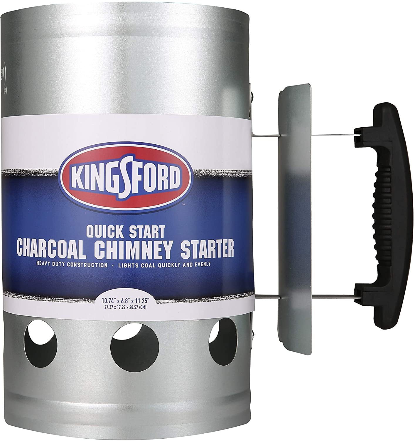 Brand Buzz Kingsford Charcoal Chimney Starter, Zinc-Plated Steel
