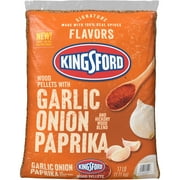 Kingsford Signature Flavors Garlic Onion and Paprika Hickory Wood Pellets, 17 lb