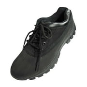 Kingshow M7014 - Mens Waterproof Rubber Sole Winter Boots 37252-6.5D(M)US black