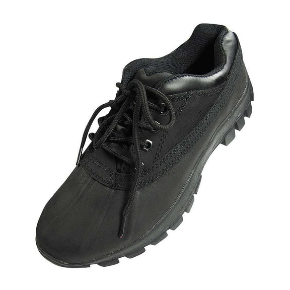 Kingshow M7014 - Mens Waterproof Rubber Sole Winter Boots 37252-6.5D(M)US black