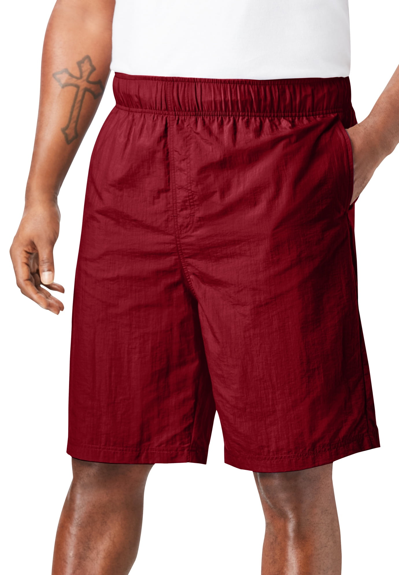 Kingsize Men's Big & Tall 8" Classic Swim Trunks