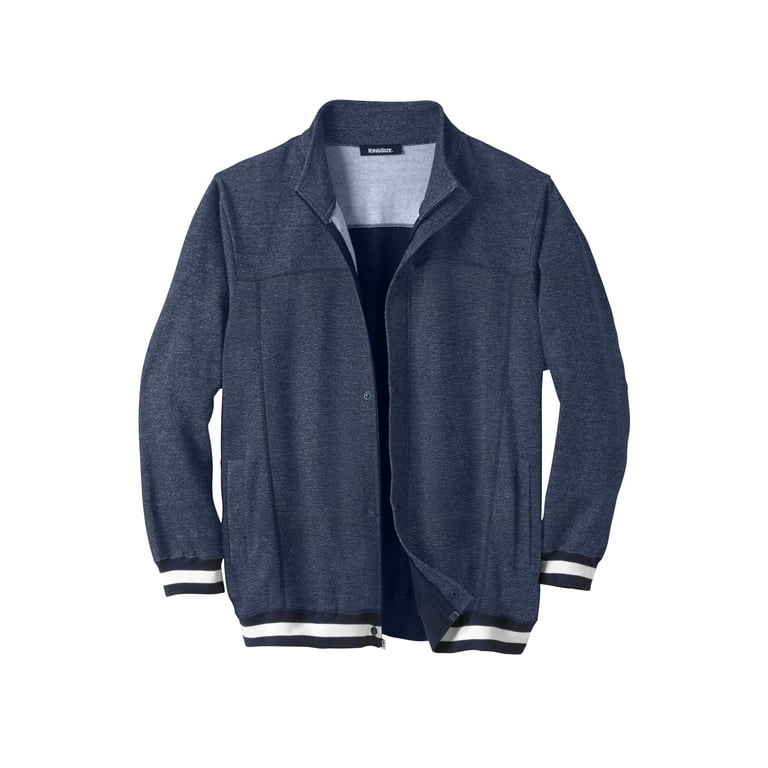 Kingsize Men s Big Tall Coaches Collection Baseball Inspired Jacket