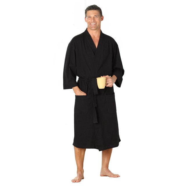 Kingsize Men's Big & Tall Cotton Jersey Robe