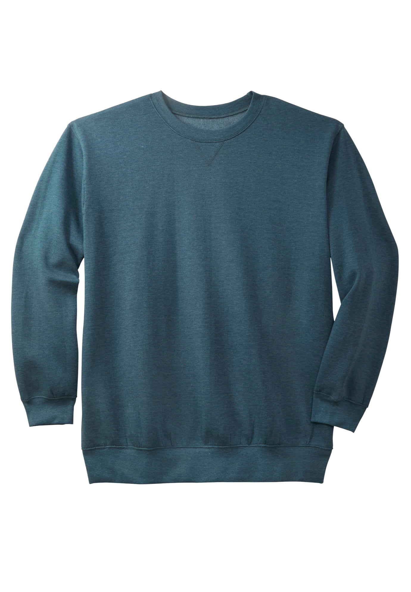 Kingsize Men's Big & Tall Fleece Crewneck Sweatshirt Sweatshirt ...