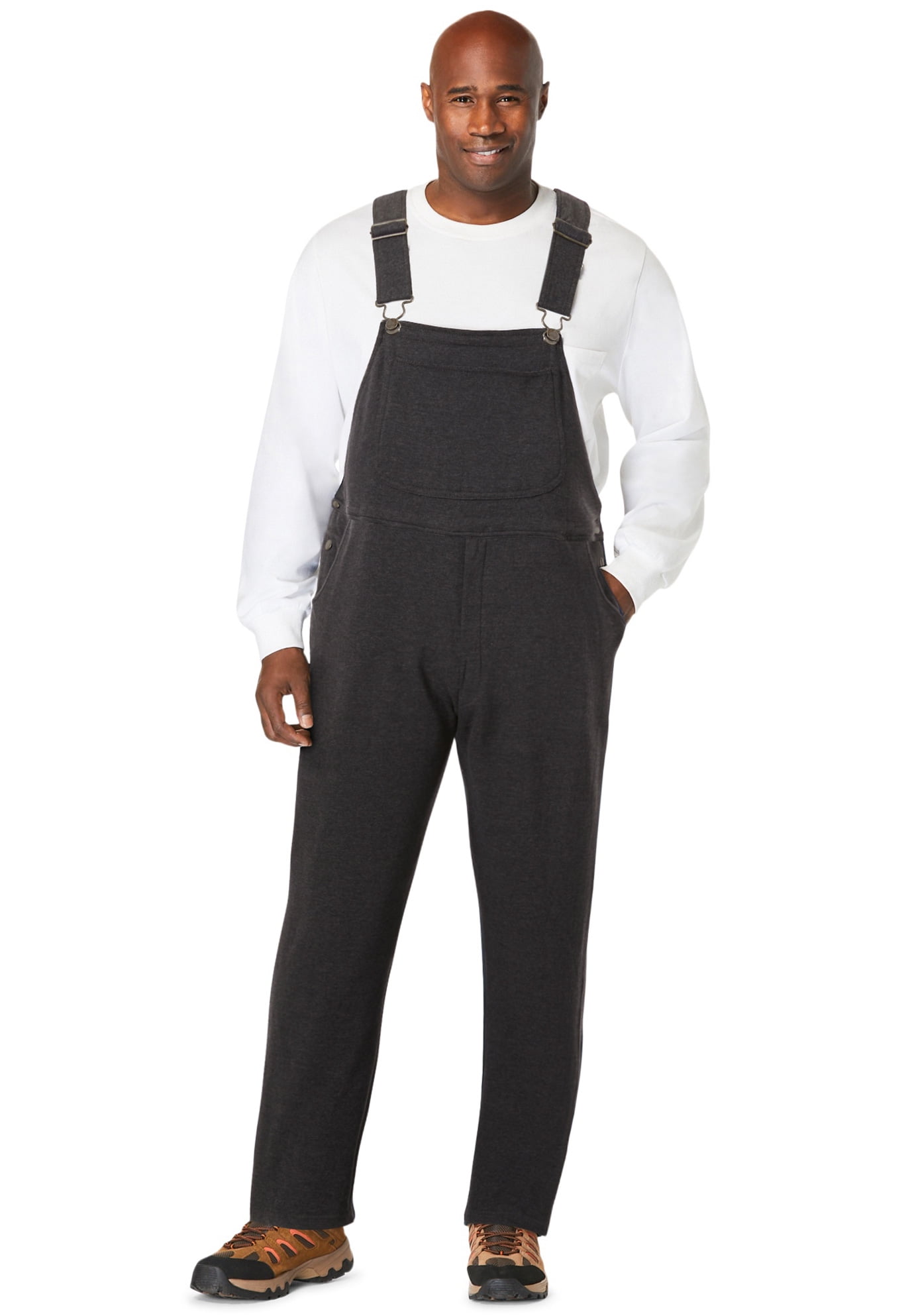 Kingsize Men's Big & Tall Fleece Overalls