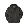 thumbnail image 1 of Kingsize Men's Big & Tall Fleece Zip-front Hoodie Jacket, 1 of 3