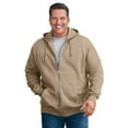 thumbnail image 1 of Kingsize Men's Big & Tall Fleece Zip-front Hoodie Jacket, 1 of 6