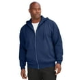 thumbnail image 1 of Kingsize Men's Big & Tall Fleece Zip-front Hoodie Jacket, 1 of 6