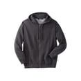 thumbnail image 1 of Kingsize Men's Big & Tall Fleece Zip-front Hoodie Jacket, 1 of 6