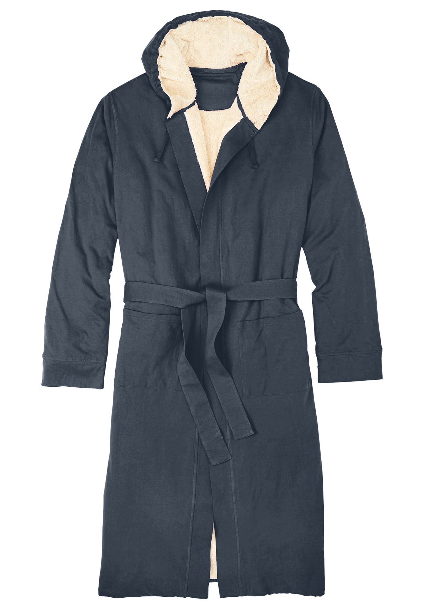 Kingsize Men's Big & Tall SherpaLined Robe
