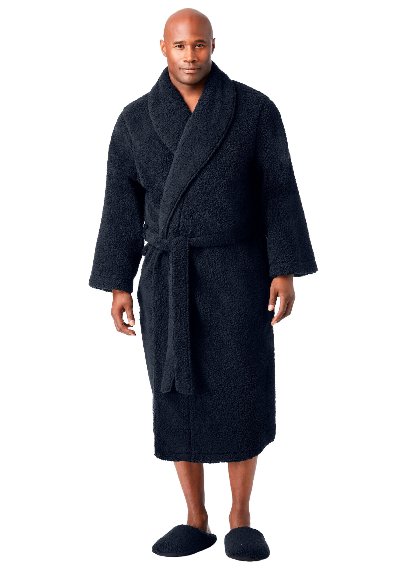 Kingsize Men's Big & Tall Sherpa Robe