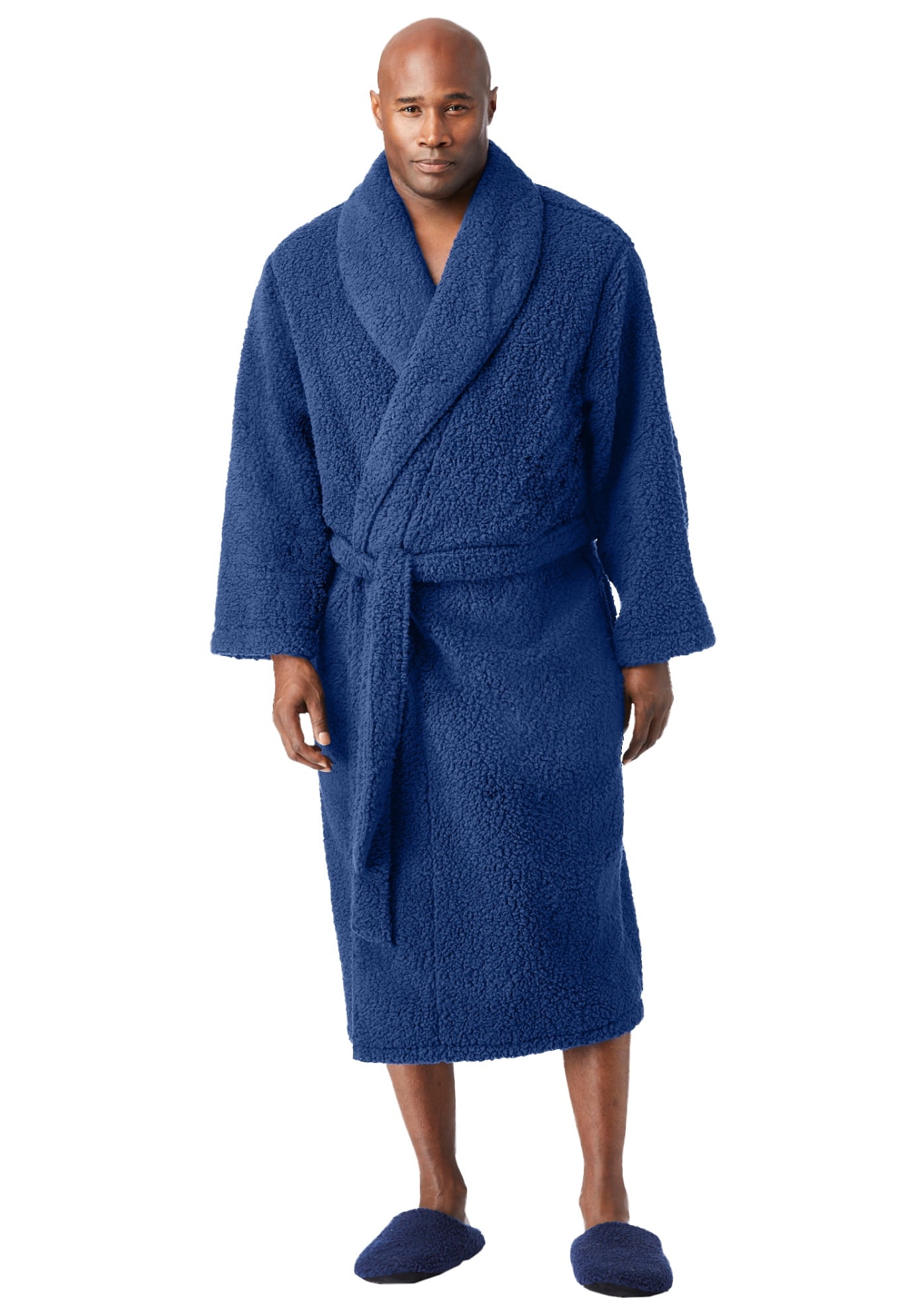 Kingsize Men's Big & Tall Sherpa Robe